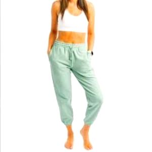 Zyia like new muted mint relaxation sweats M women's